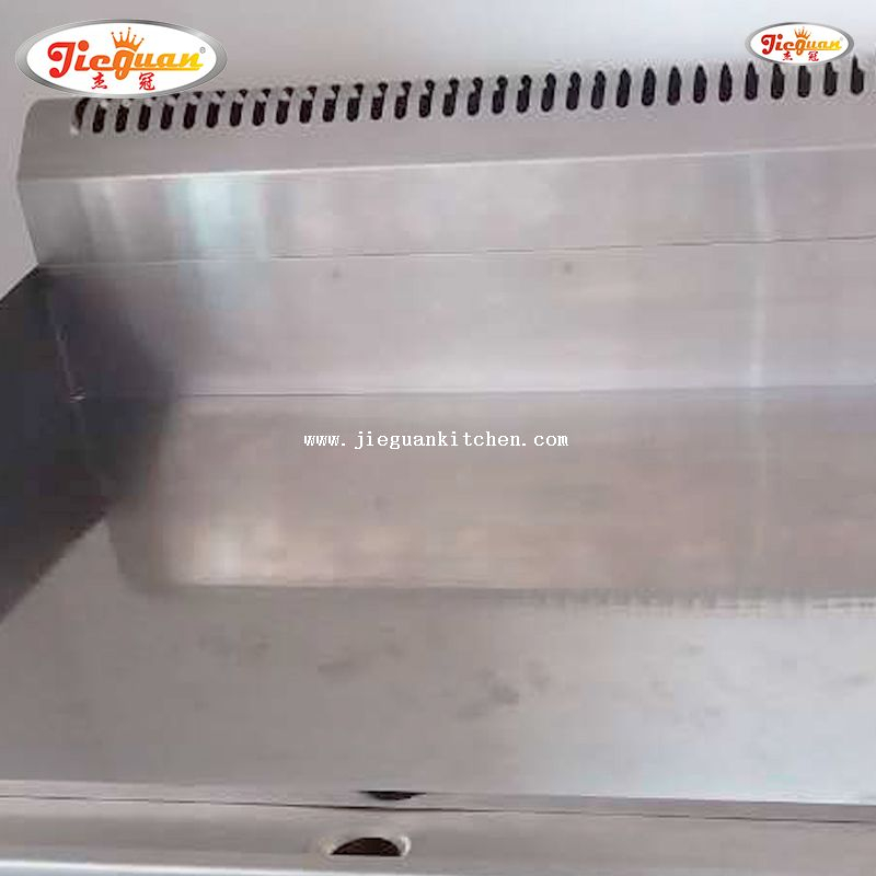 Chapa plana a gás comercial de 8MM