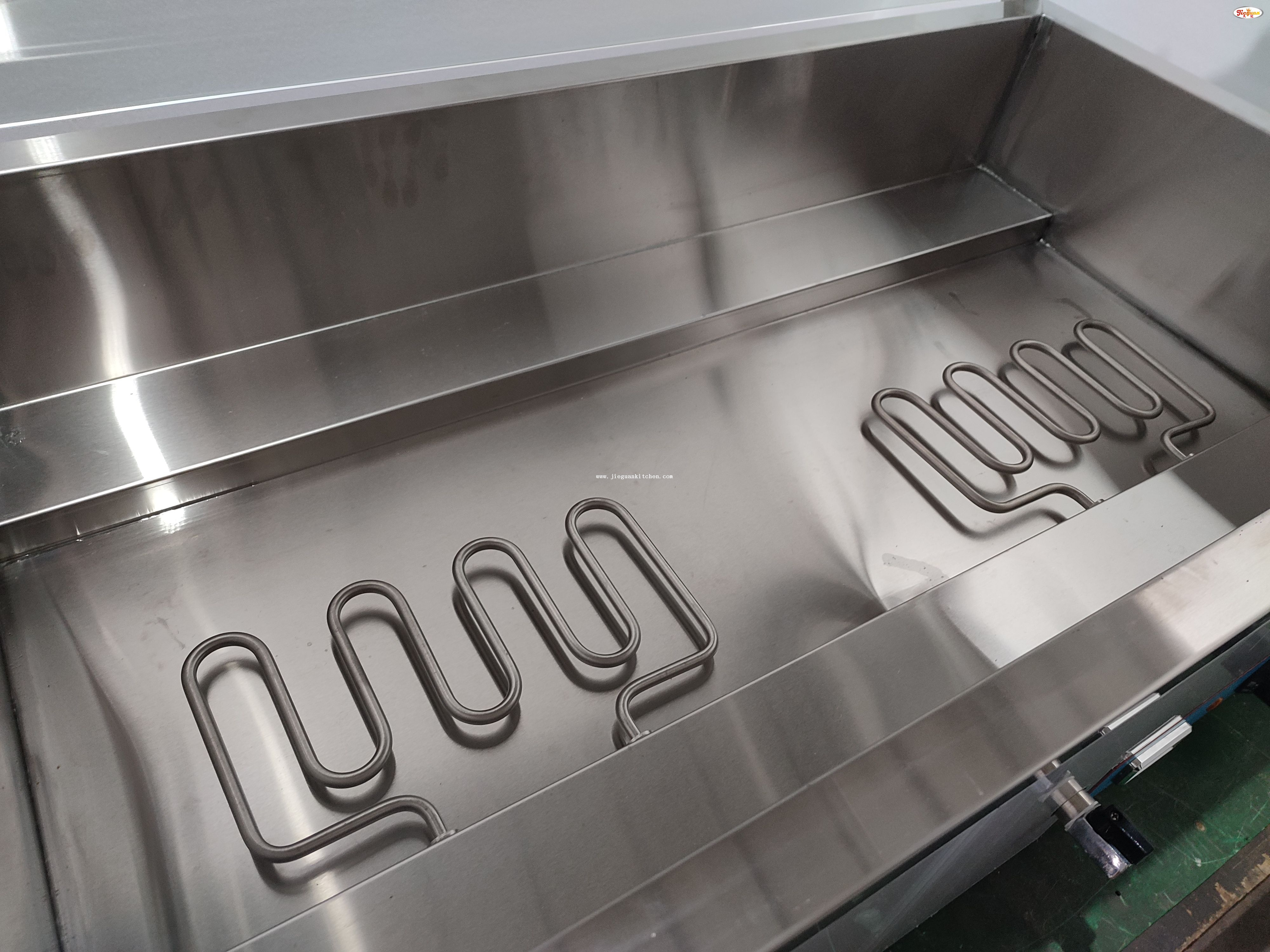 3pan bancada elétrica Bain Marie Display tampo da mesa Bain Marie