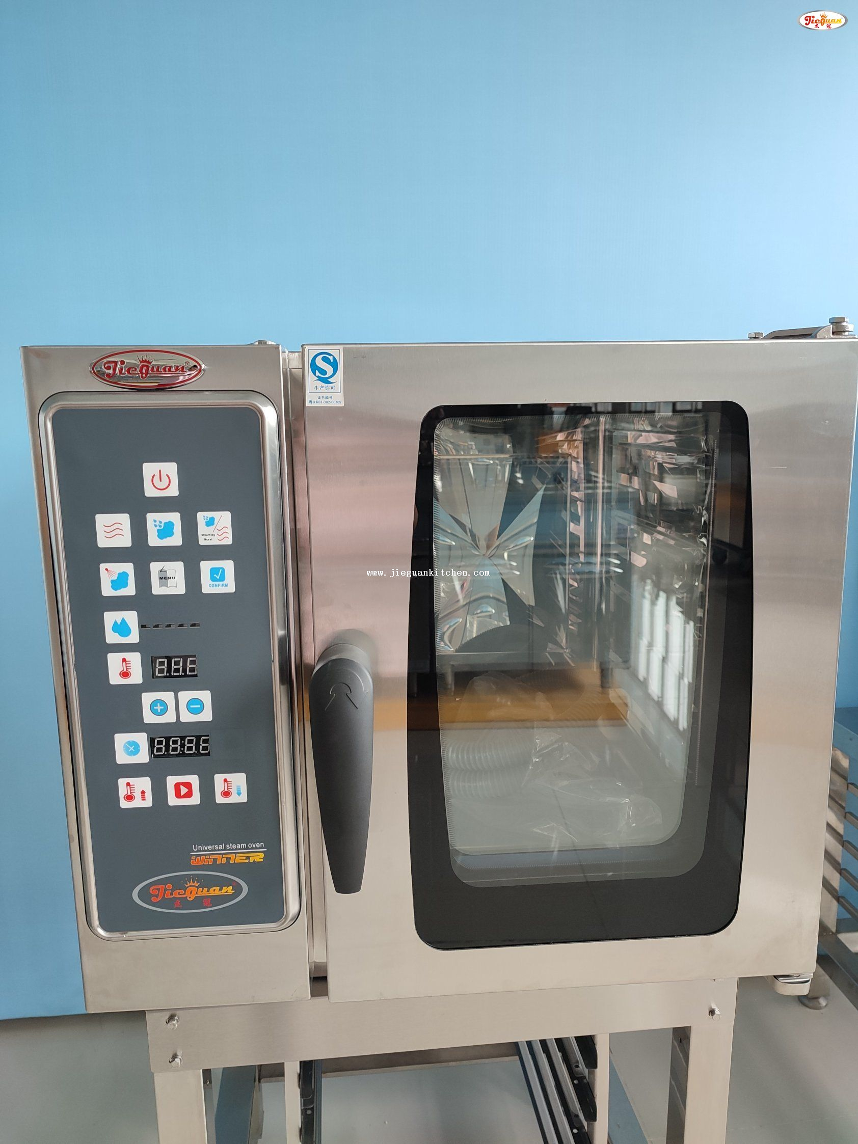 forno combinado elétrico de 4 camadas com bandeja 2/3 em guangzhou EOA-41-MX