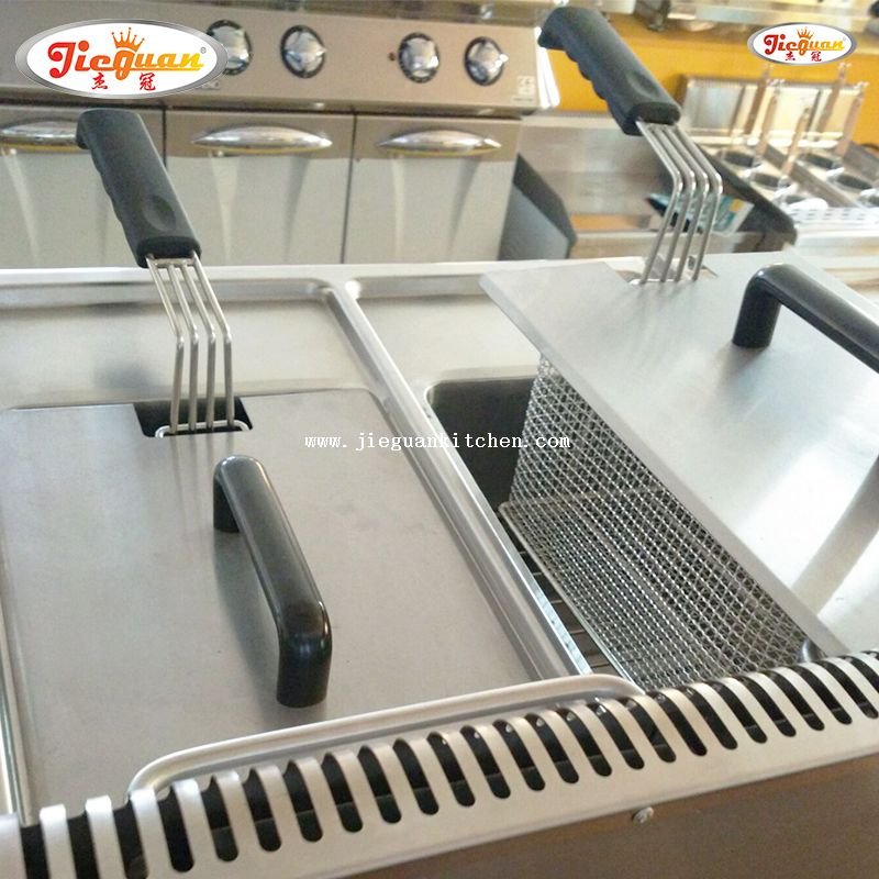 Fritadeira a gás 14L com 2 tanques 