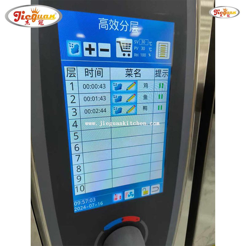  Combinação CE Assadeira a Vapor SS Pan Bancada Combi Bancada Forno ELÉTRICO 40 bandejas Combi Forno Steamer Comercial