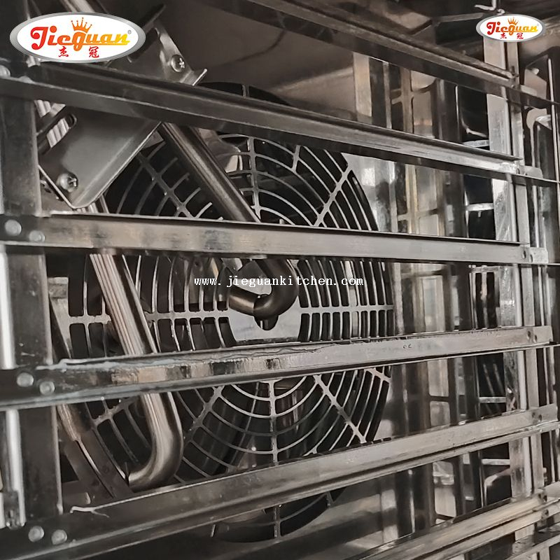 Forno combinado comercial a vapor com 6 camadas com tela sensível ao toque