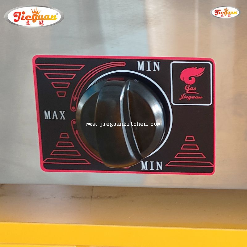 Chapa plana a gás comercial de 8MM