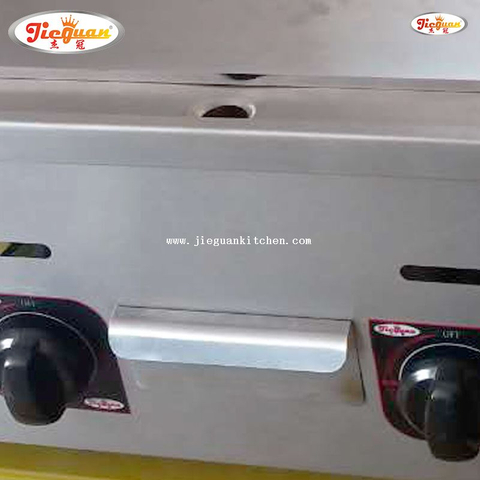 Chapa plana a gás comercial de 8MM