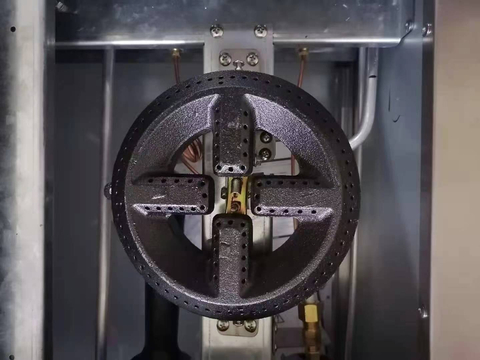 Fogão a gás estilo americano com 2 bocas