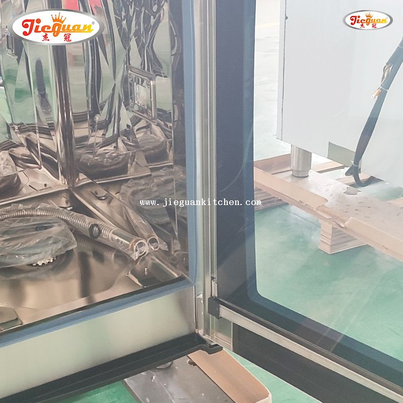  Forno combinado de convecção elétrica Forno a vapor combinado Cozinha profissional Forno combinado de 6 camadas 