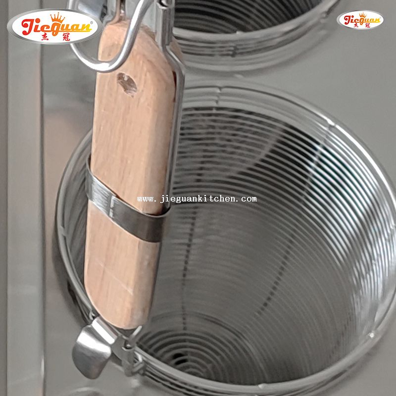 Caldeira de macarrão comercial de aço inoxidável com 12 cestas, máquina de cozinhar