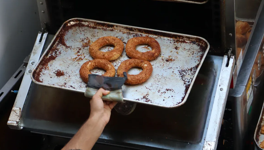 Forno comercial para bagels