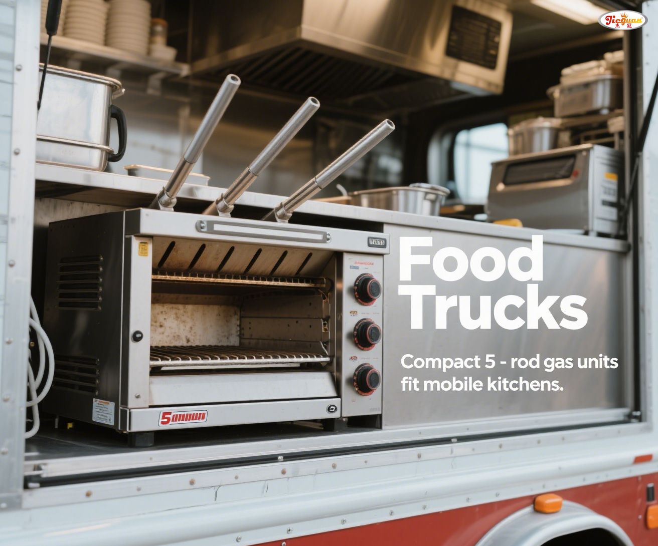 Forno de batata comercial