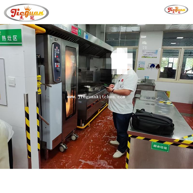 Vapor combinado elétrico comercial de 20 camadas EOA-20-CMP com autolimpeza