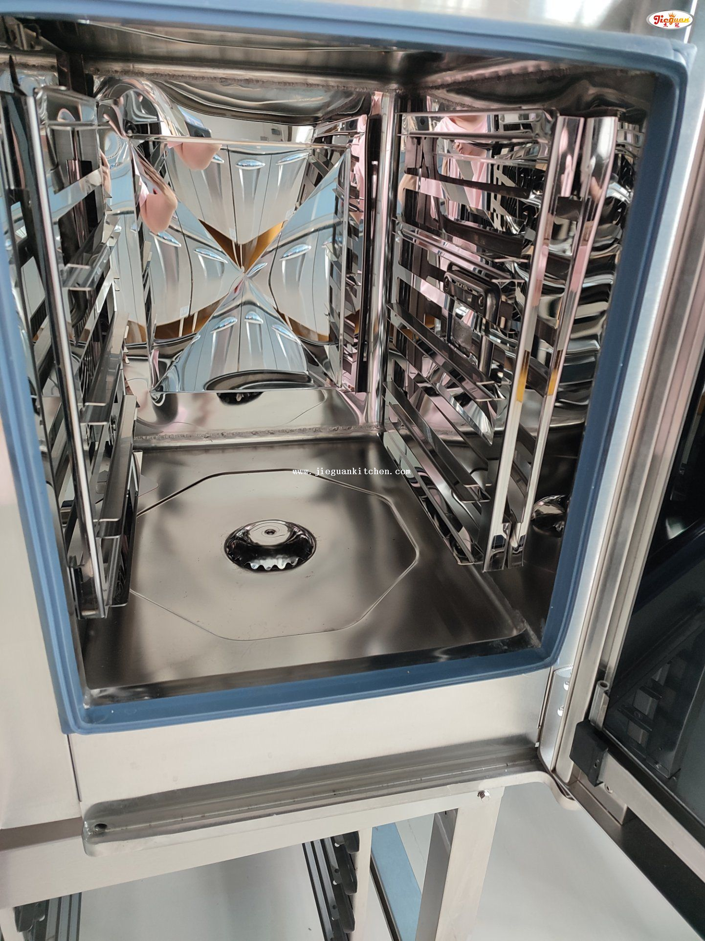 forno combinado elétrico de 4 camadas com bandeja 2/3 em guangzhou EOA-41-MX