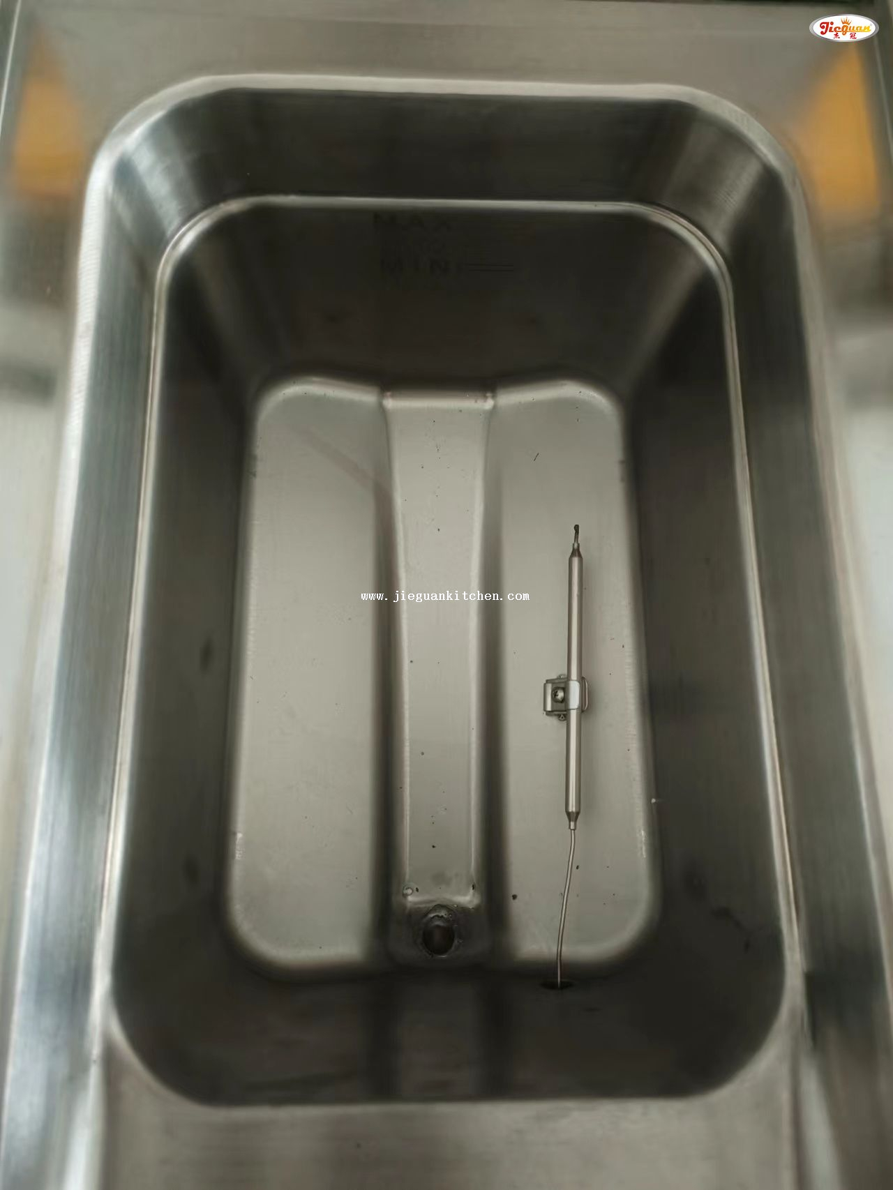 Fritadeira de tanque único a gás 14L