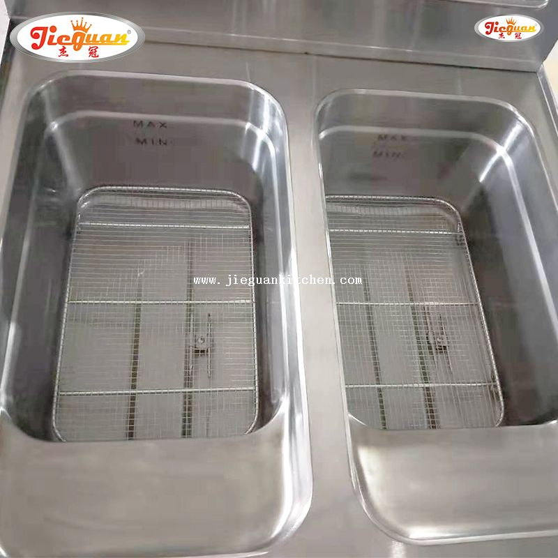 Fritadeira a gás 14L com 2 tanques 