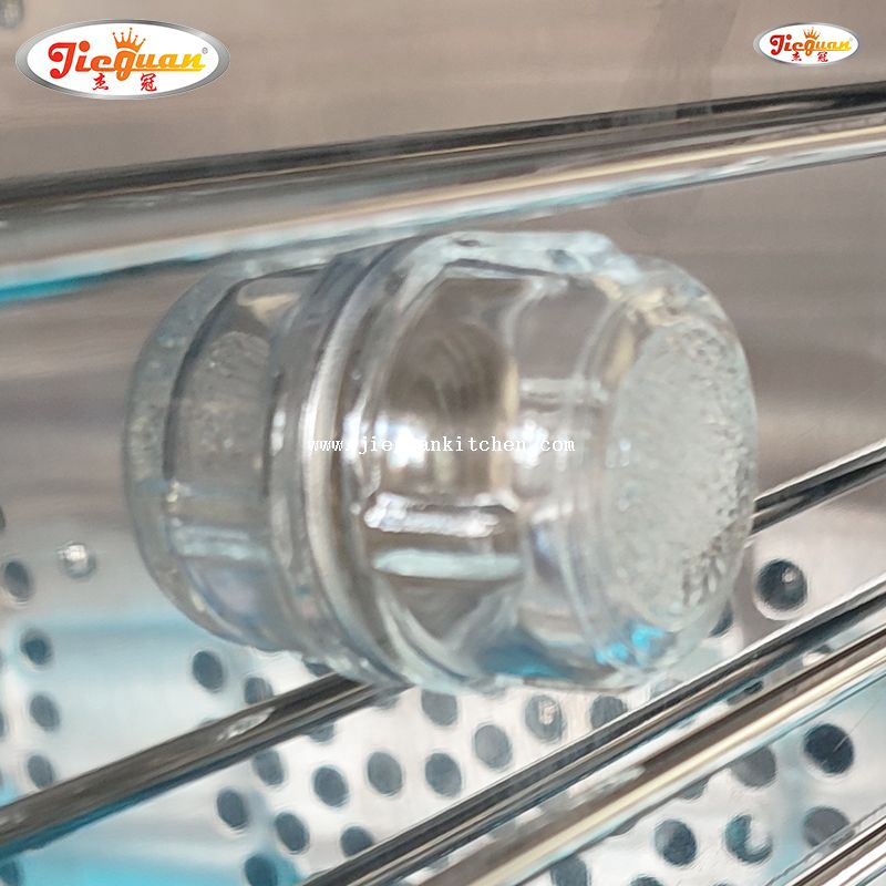 Forno de convecção digital elétrico comercial de 4 bandejas