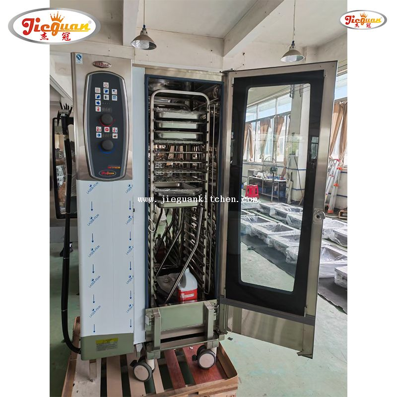 Vapor combinado elétrico comercial de 20 camadas EOA-20-CMP com autolimpeza