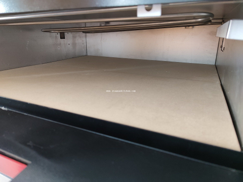 forno de pizza elétrico comercial de camada dupla 