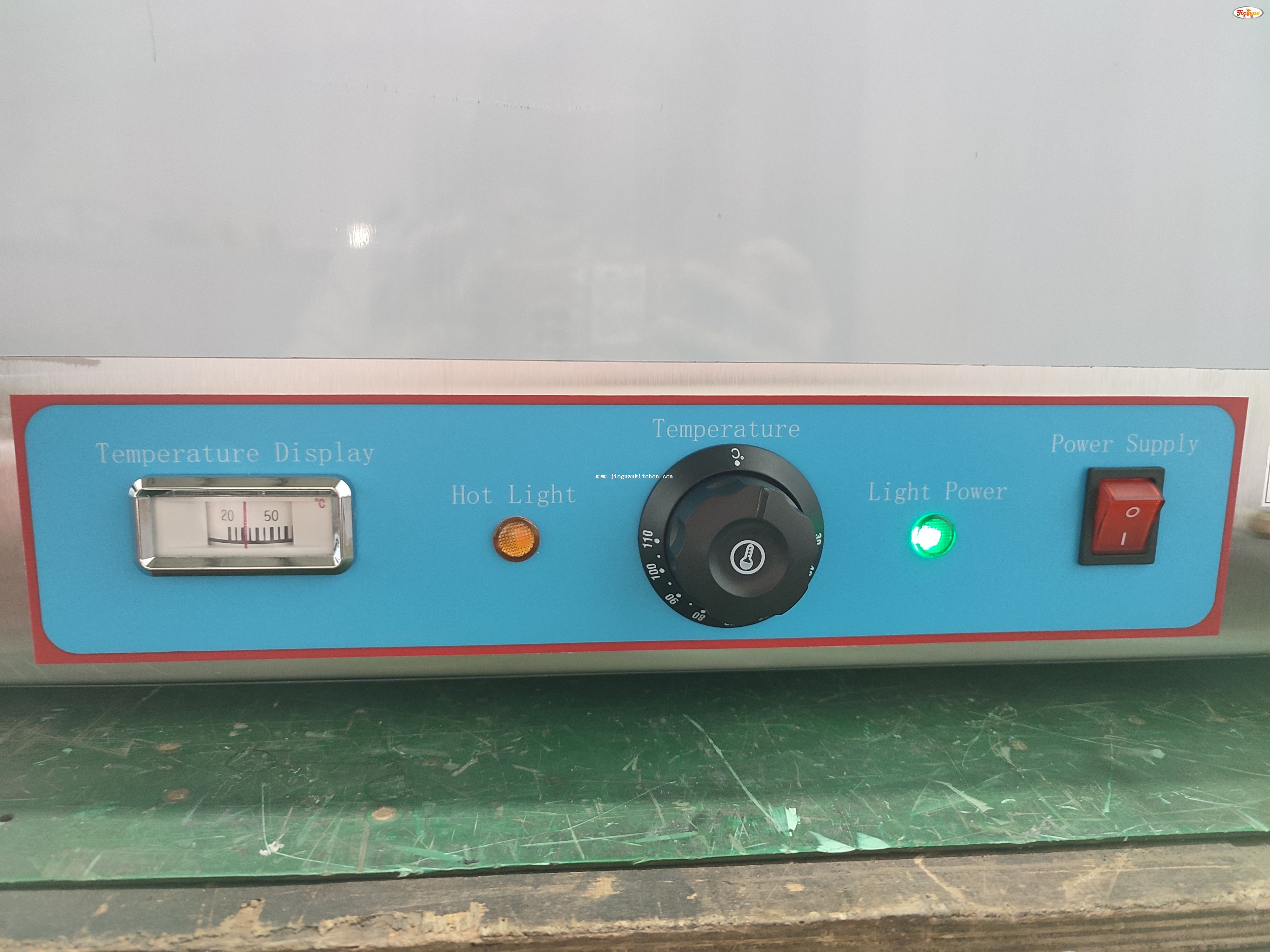 Aquecedor de comida buffet 4 panelas Bain Marie em Guangzhou 