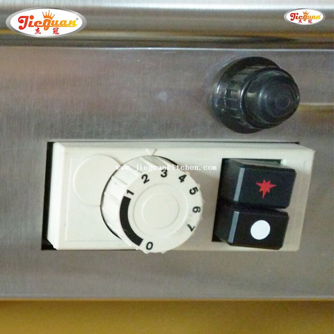 fritadeira comercial de tanque único a gás profundo